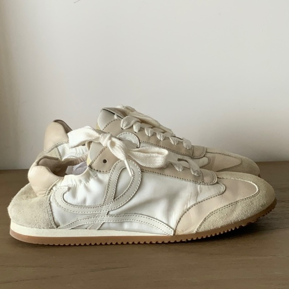 Loewe Ballet Runner Size 36 White on White